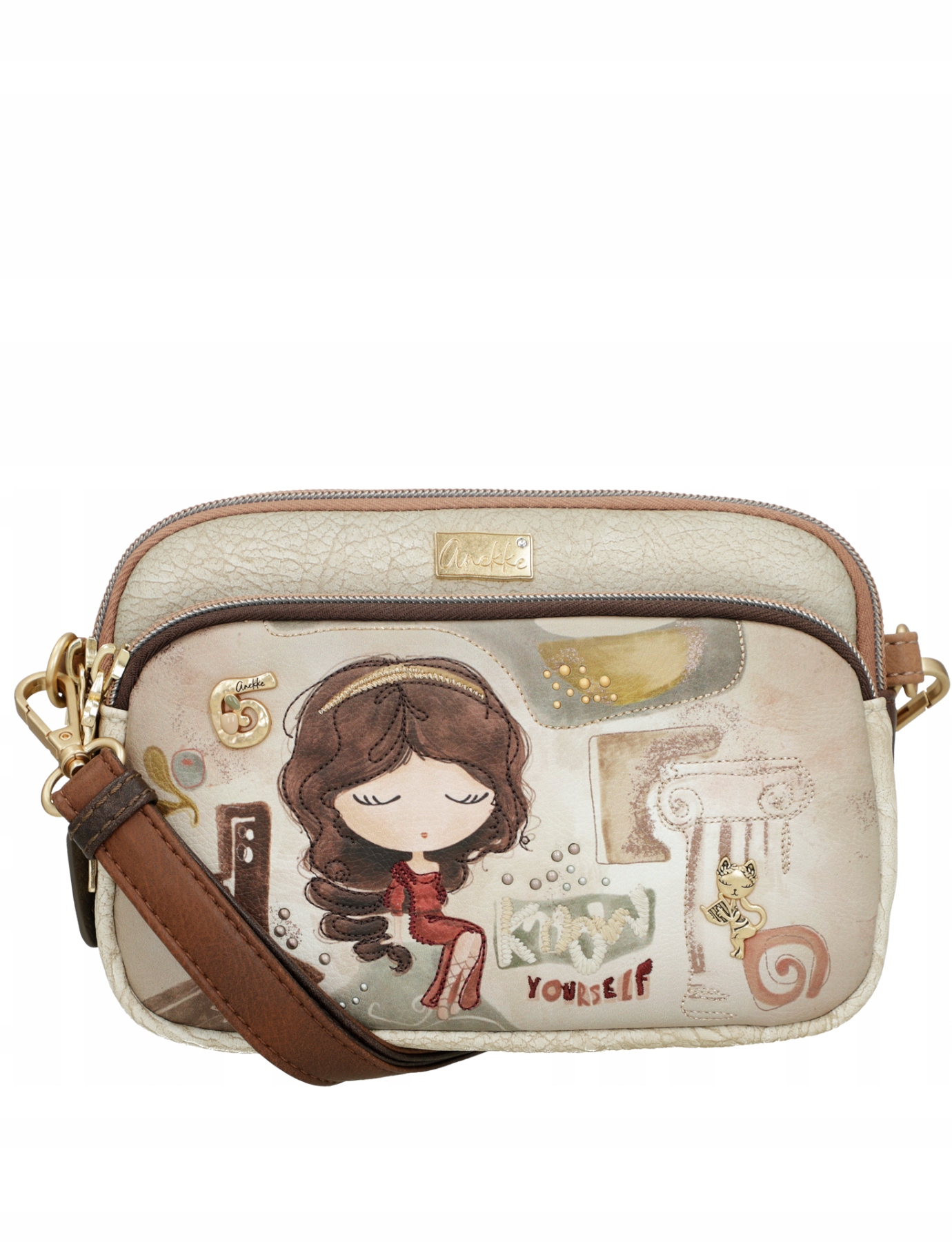 Dámská Elegantní Malá Crossbody Kabelka Na Rameno Anekke Muse