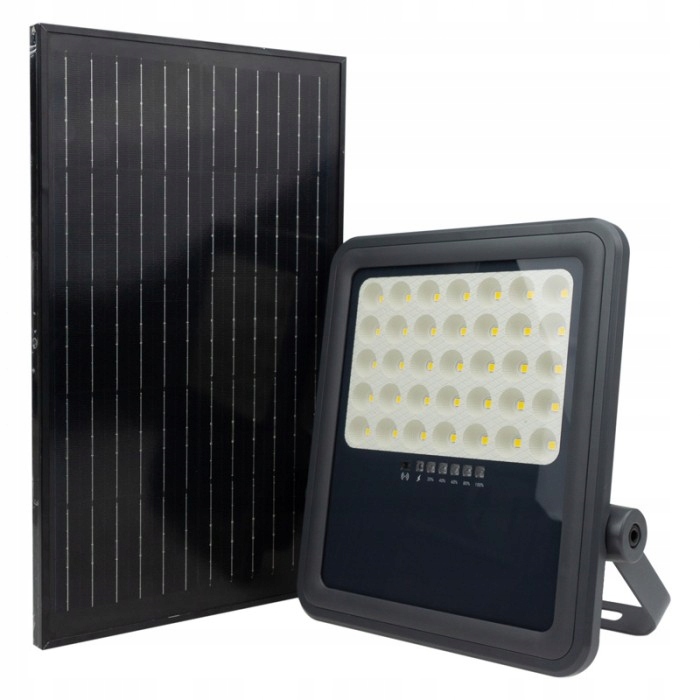 Led reflektor Abs 200 W 4000 K s P. Solárnym