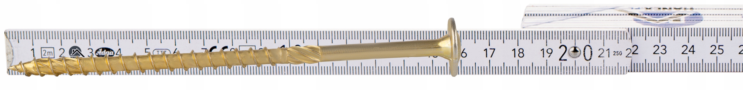 Wkręty ciesielskie 8x160 mm 25 szt. do drewna Talerzowe TORX Klimas WKCP Stan opakowania oryginalne