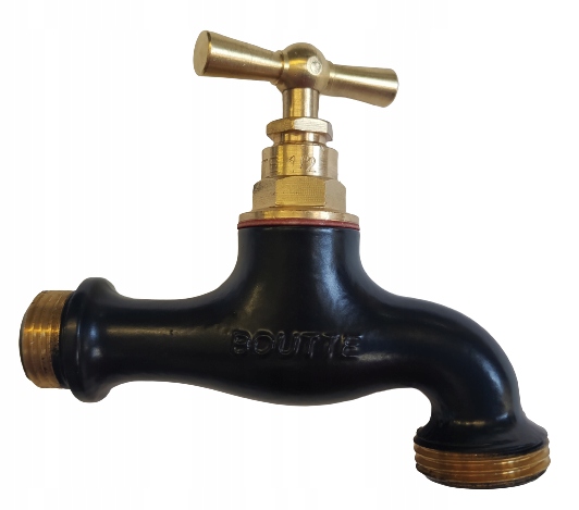 KRAN OGRODOWY MOSIĄDZ 1/2" CZARNY MAT Kod producenta CZARNY MAT BEZ ROZETY