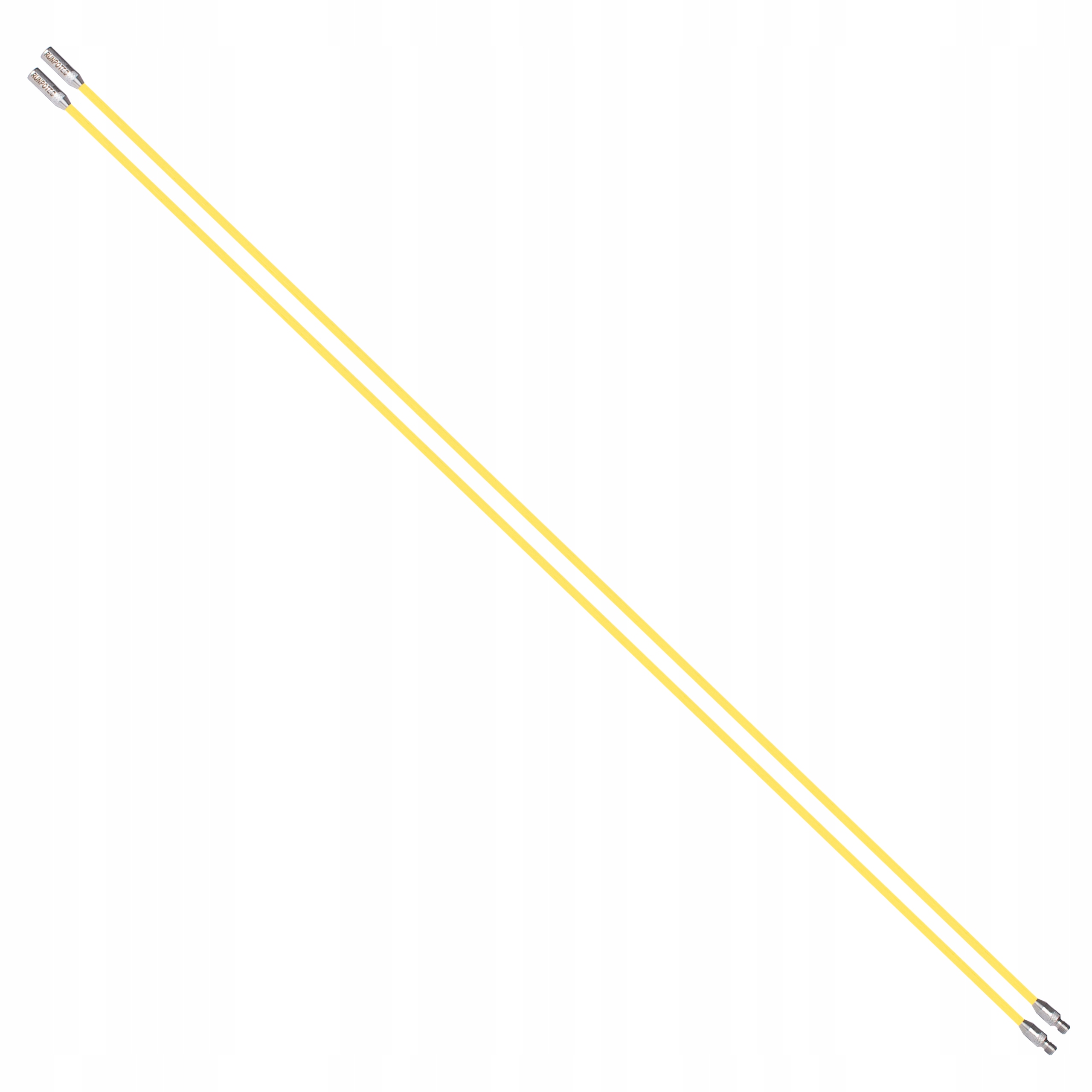 WŁÓKNO SZKLANE STALKA DO WCIĄGANIA PRZECIĄGANIA KABLI PRĘTY BAZALTOWE SET Marka Runpotec