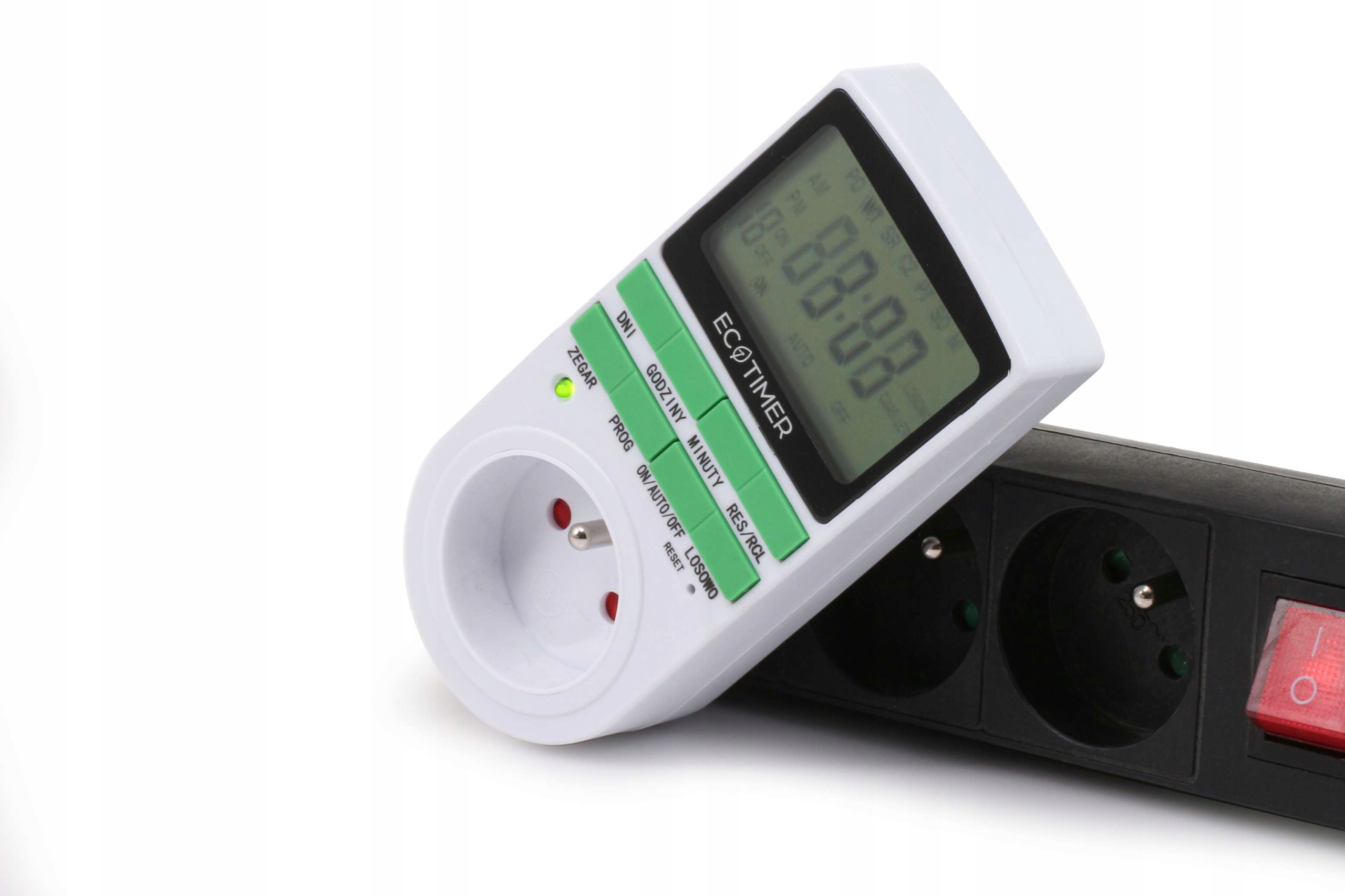 WYŁACZNIK BOJLER PROGRAMATOR CZASOWY ELEKTRONICZNY Model EC-PR07