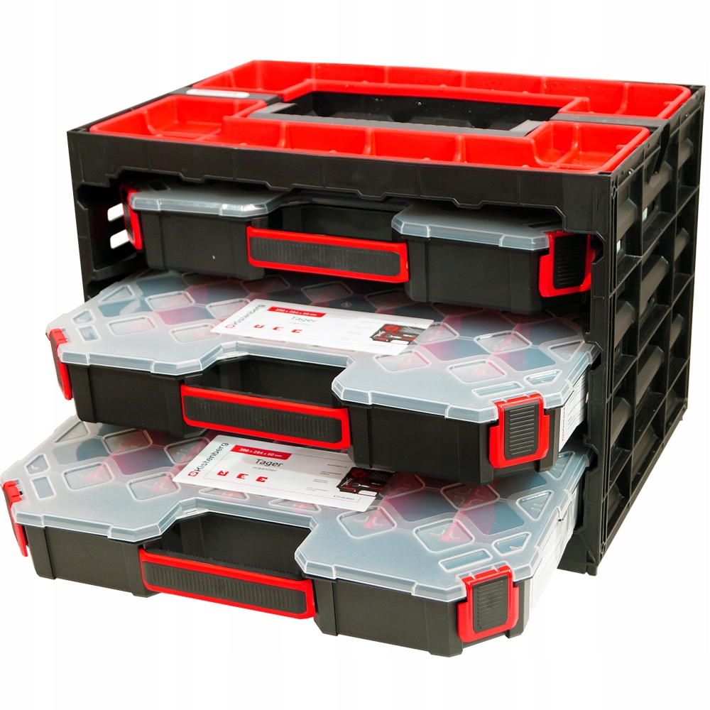 

Przenośna szafka z 3 organizerami Tager KTC40306S