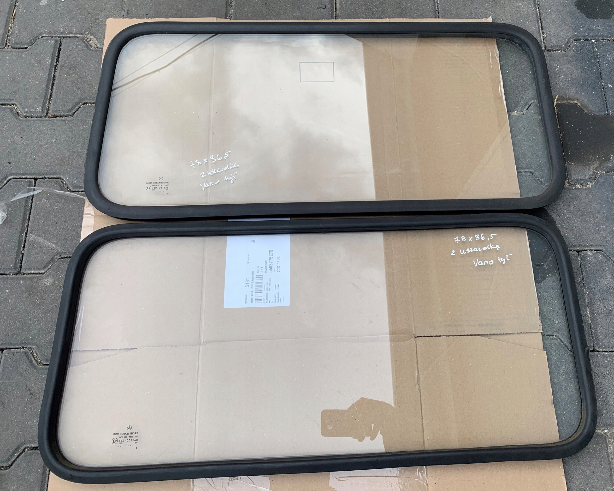 MERCEDES VARIO СТЕКЛО ЗАДНЕЕ ЗАДНЕЕ КУЗОВ 78X36, 5