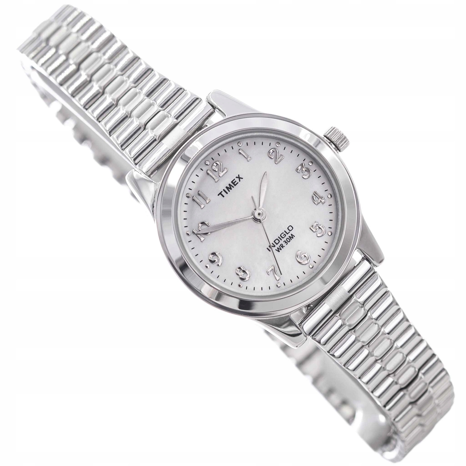 Dámské Hodinky Timex TWG063500 Stříbrné Na Ocelovém Náramku Klasický Styl