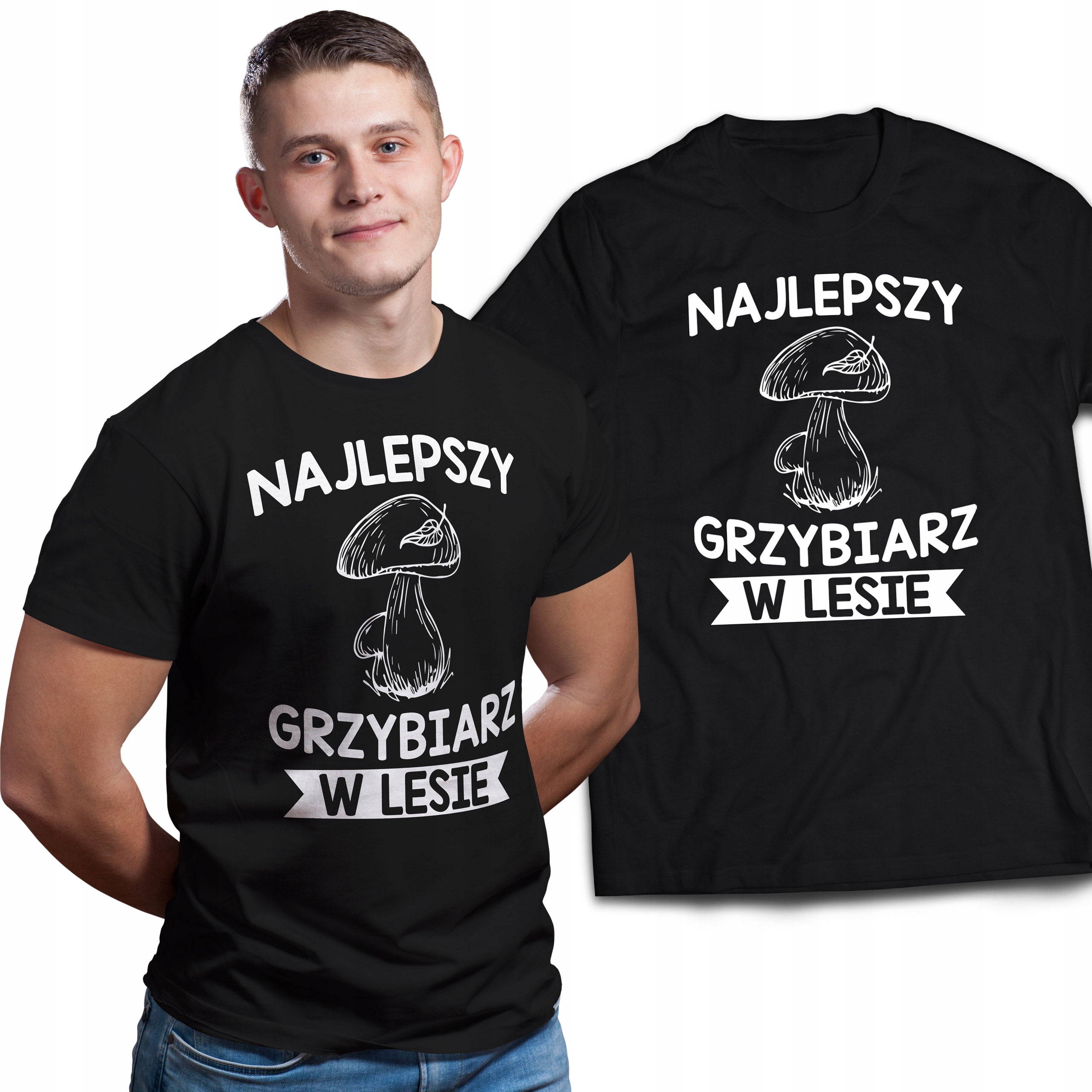 

Koszulka Najlepszy Grzybiarz W Lesie roz XXL