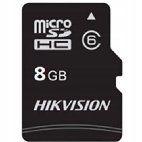 

Karta MicroSDHC Hikvision 8GB 45/10 CL10 +adapter