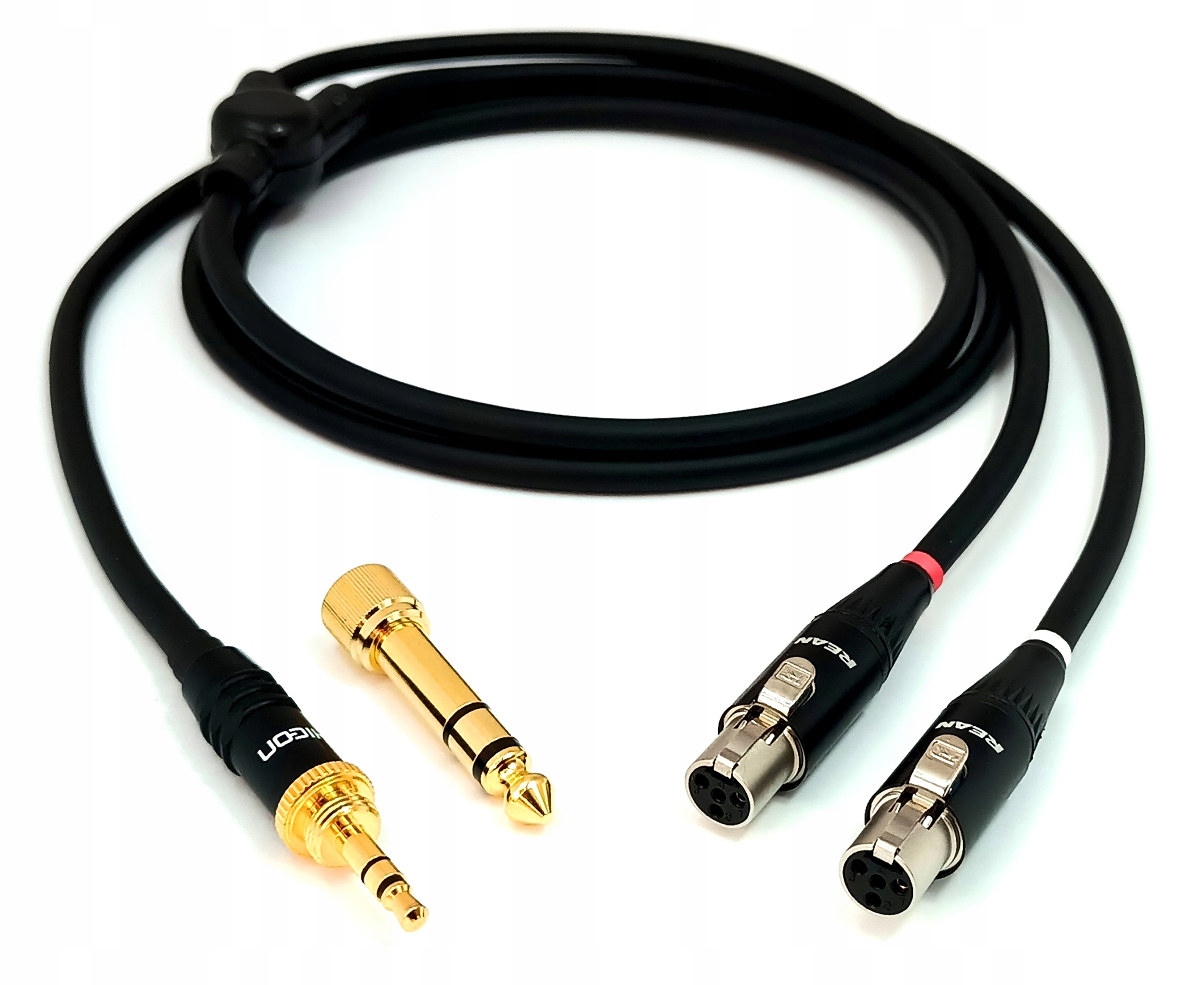 Audeze LCD Ručně vyrobený kabel 3,5+6,3 mm Mogami