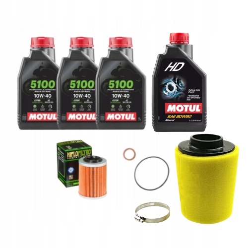 Olejová súprava s vzduchovým filtrom cfmoto 450 520