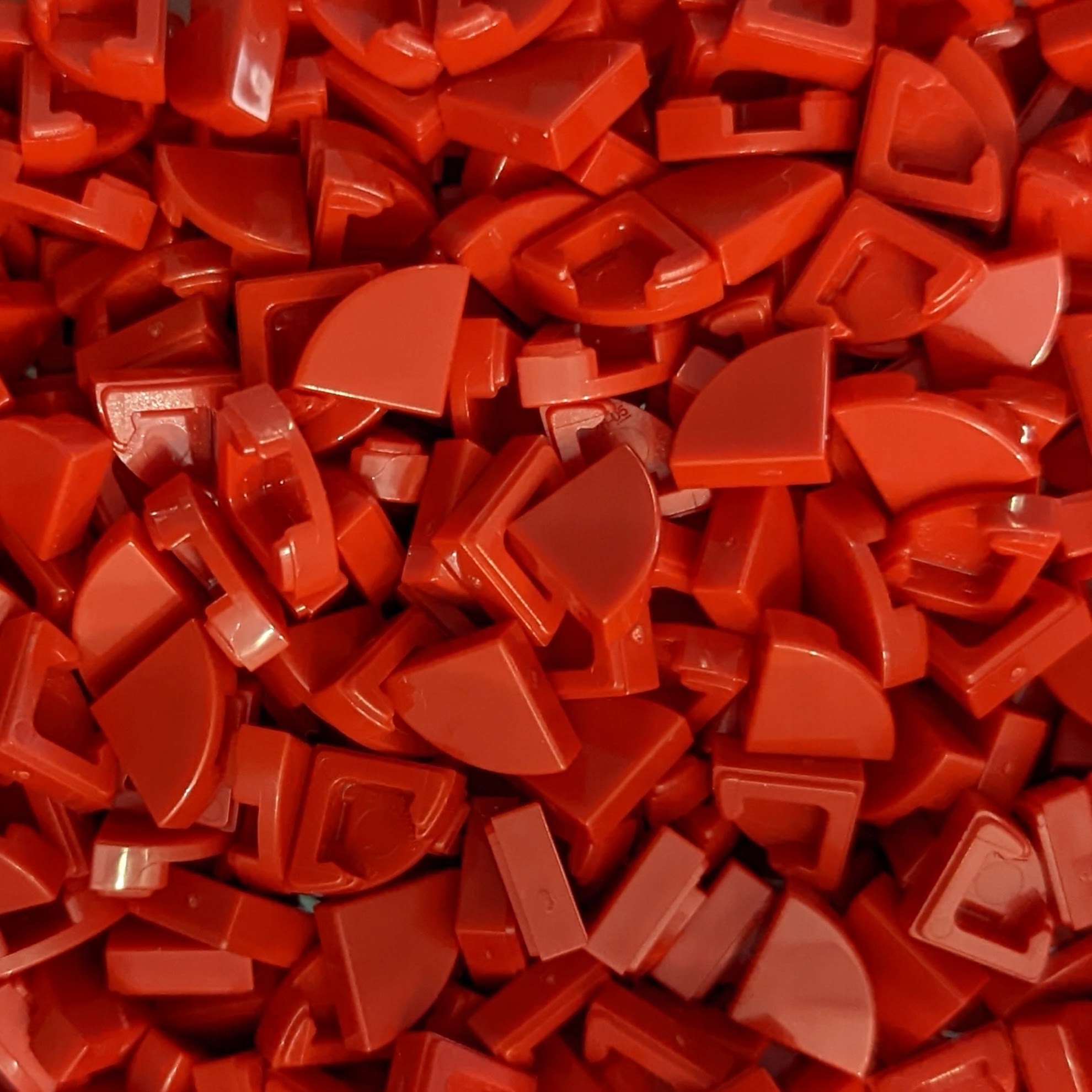

Pakiet Lego 25269 Tile 1x1 ćwiartka czerwony 20szN