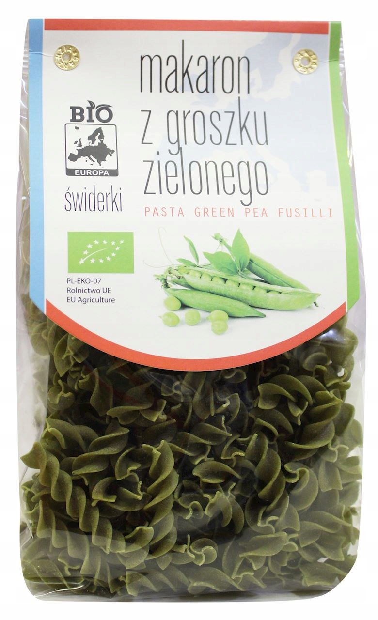 Levně 4X Bio Planet Těstoviny (z hrášku zeleného) fusilli Bio 250 g