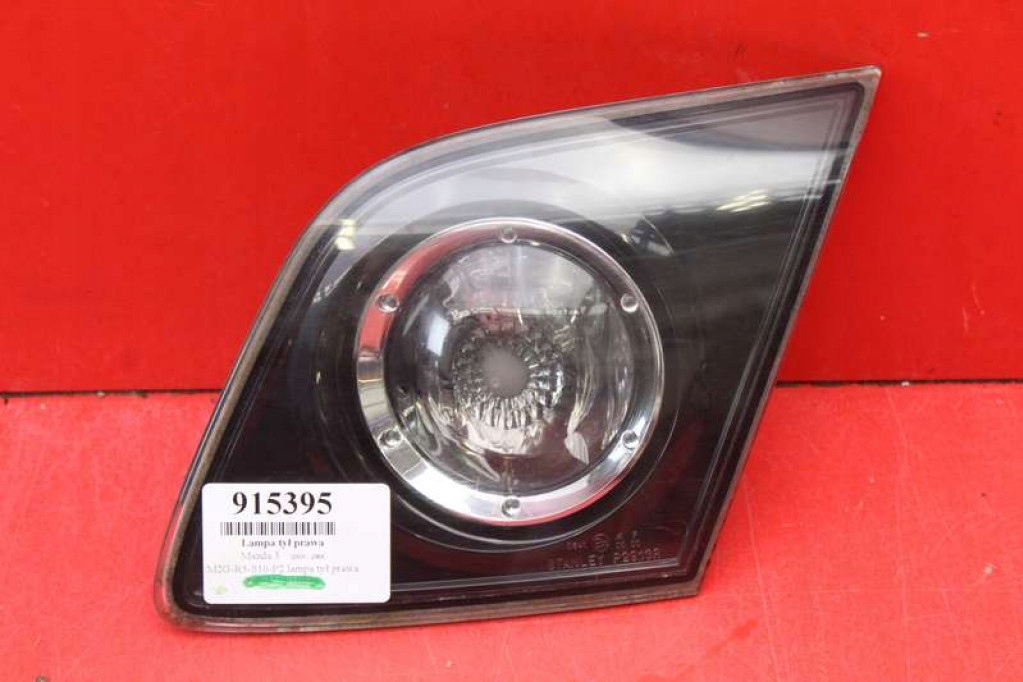 light right rear part rear P2913R MAZDA 3 1 and BK 5D HB 03-06