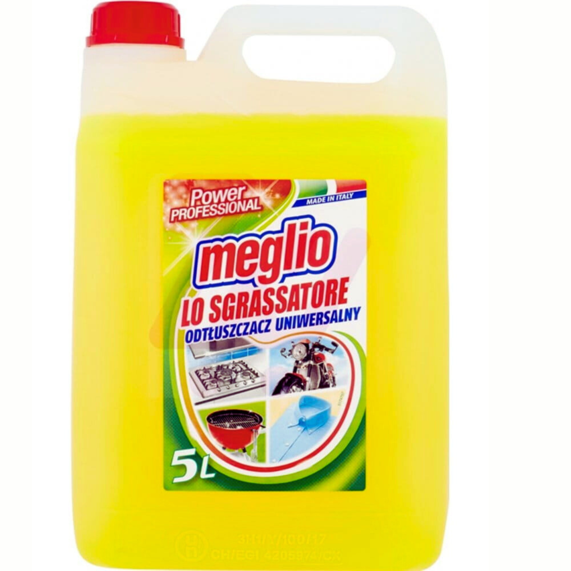 

Meglio 5l Odtłuszczacz uniwersalny Zapas