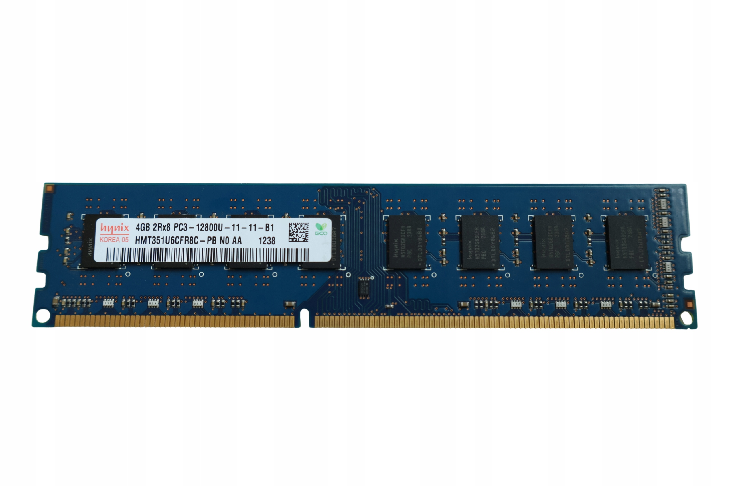 DDR3 4GB (1X4) 1600 HYNIX PC3-12800U-11-12-A1 100% OK ĄrF