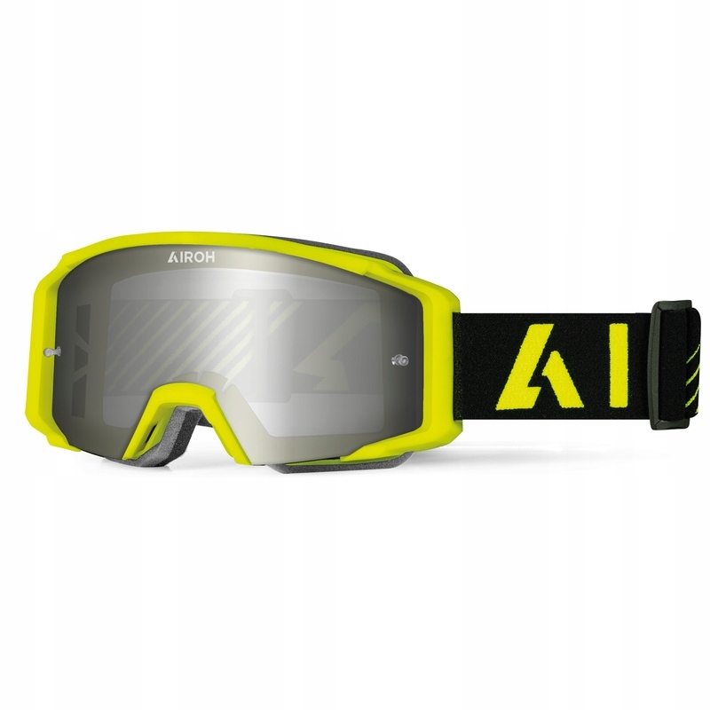 Okuliare Airoh Blast XR1 Yellow Matt Sklo Silver Mirrored (1 Sklo V Sade)