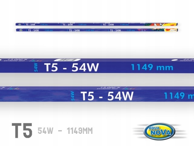 

Aqua Nova T5-1200RE Świetlówka 54W 13000K czerwona