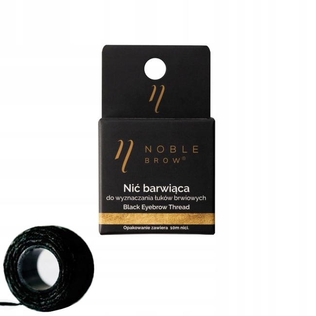 Nić barwiąca do brwi Noble Lashes czarna