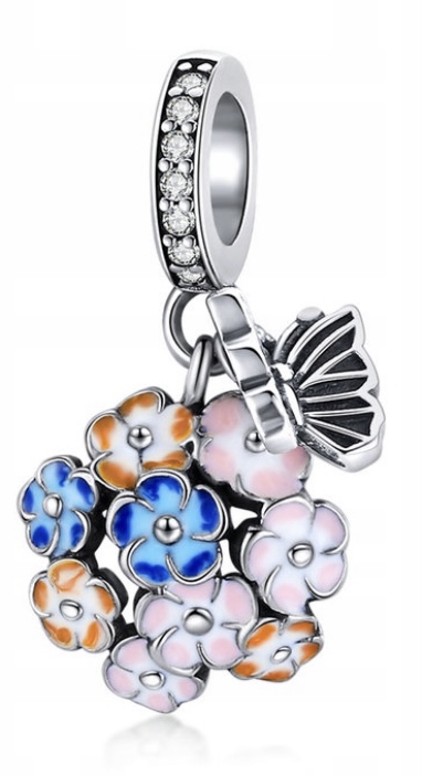 

Charms do Pandora Bukiet Kwiatów Sekretny Ogród