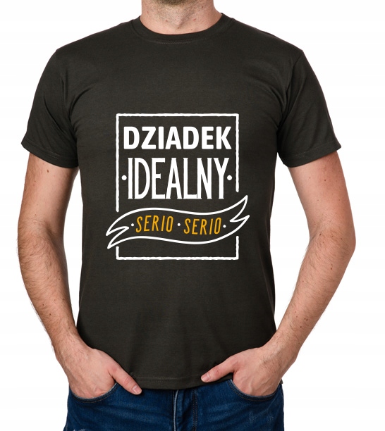 

koszulka Na Dzień Dziadka Idealny Dziadek prezent