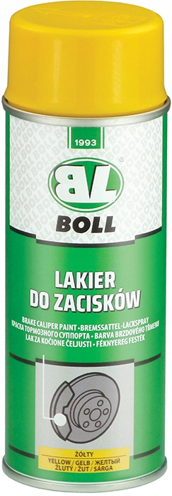BOLL LAKIER FARBA DO ZACISKÓW HAMULCOWYCH Żółty