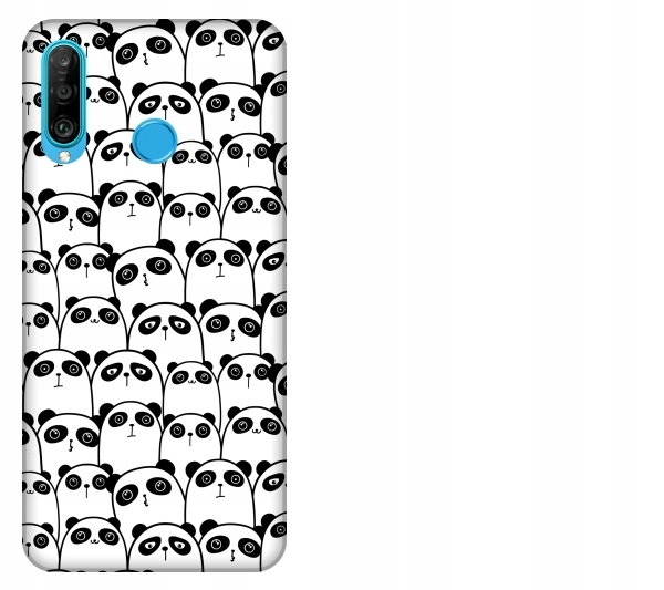 

Etui pokrowiec Huawei P30 Lite Pandy smieszne
