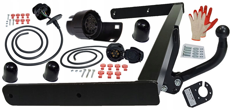 HAKPOL HAK HOLOWNICZY+WIĄZKA+7PIN/13P SKODA FABIA HTB HB 2+1+II +1999do14 Rodzaj kuli Odkręcana