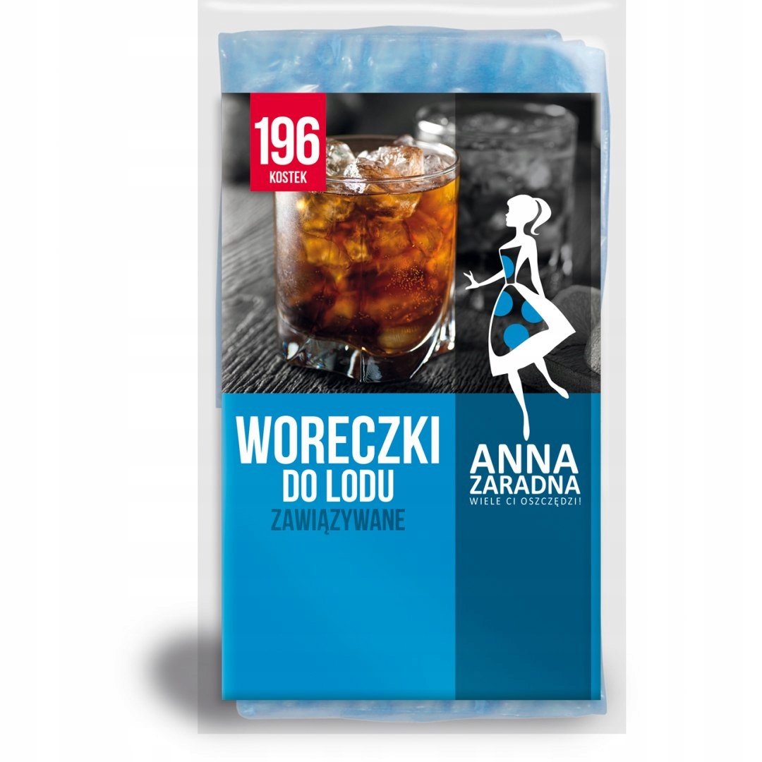 

Woreczki do lodu Anna Zaradna 196 kostek