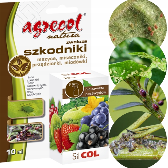 

Silcol na mszyce przędziorki miseczniki miod 10ml