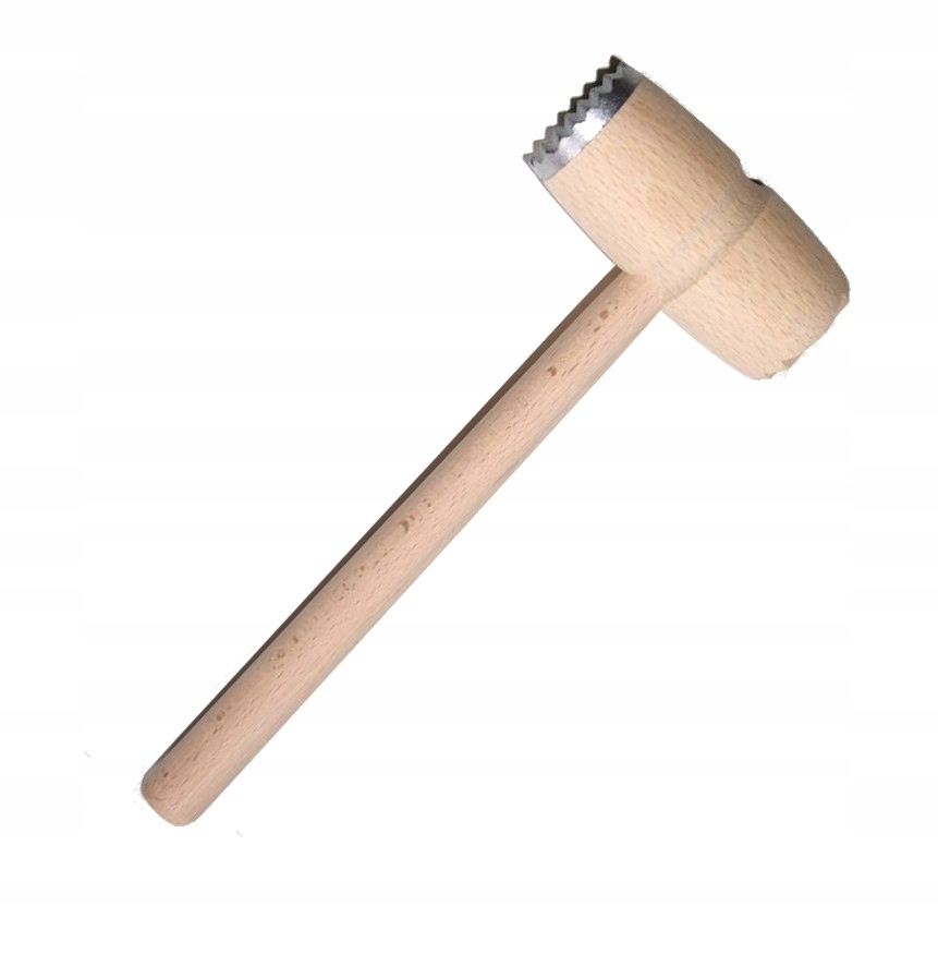 

Tłuczek młotek drewniany jednostronnie okłuty 29c