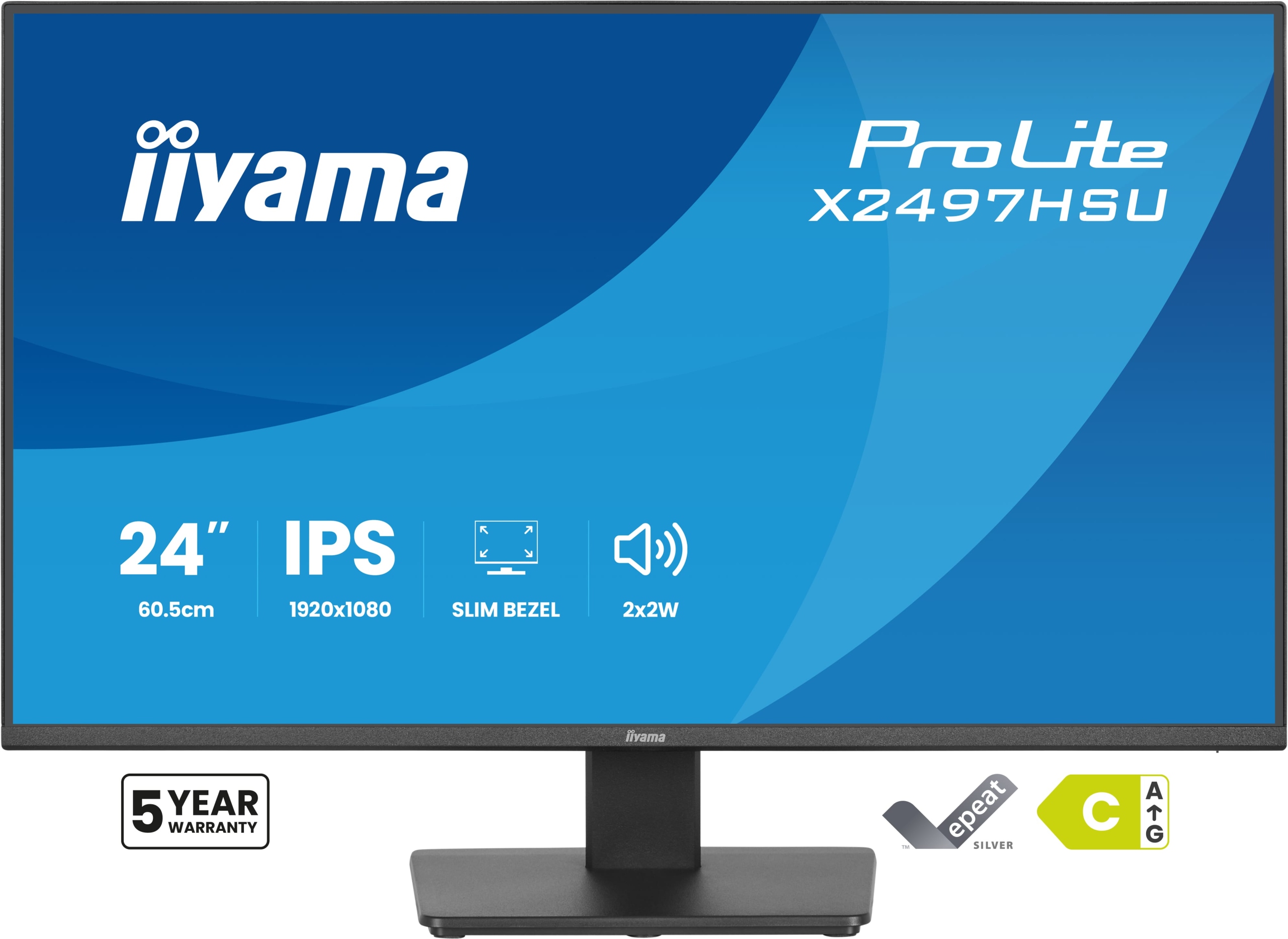Led monitor iiyama ProLite X2497HSU-B1 23.8 '' 1920 x 1080 px Ips Pls