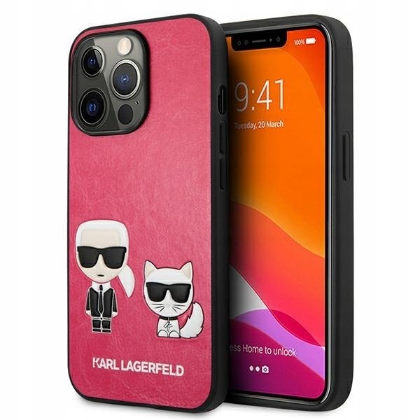 Karl Lagerfeld KLHCP13LPCUSKCP iPhone13 Pro 13 6,1" fuksja/fuchs