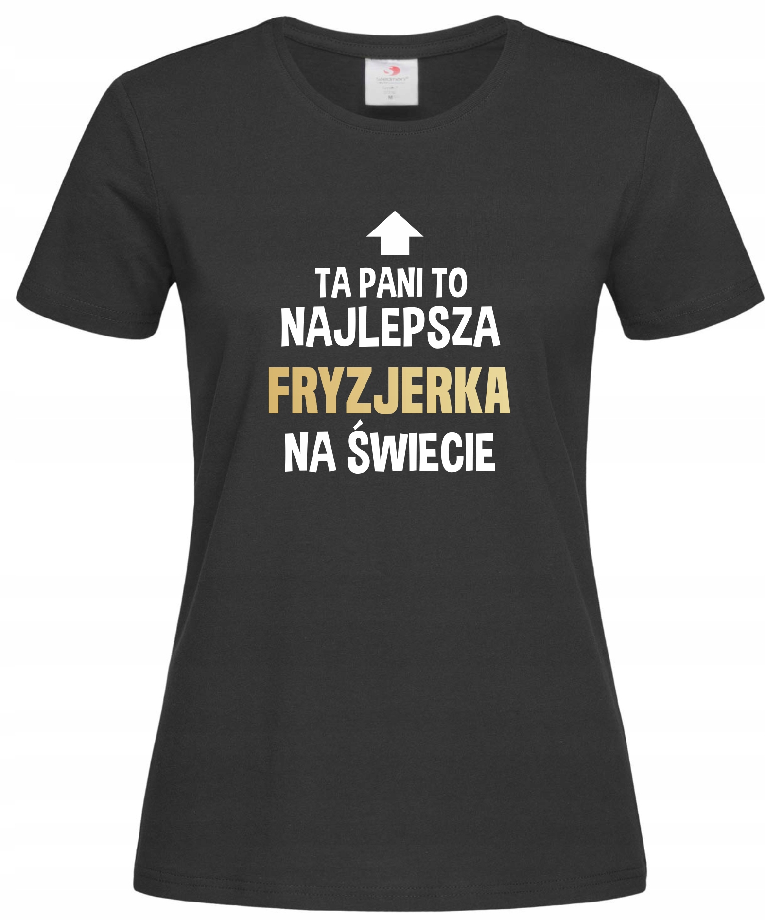 

koszulka Najlepsza Fryzjerka z nadrukiem zabawna M