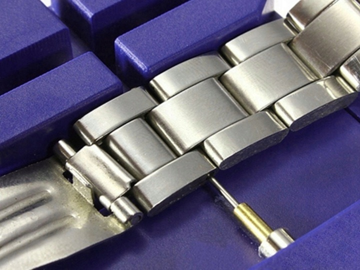 PASEK BRANSOLETA DO ZEGARKA SMARTWATCHA 20mm UNIWERSALNA + IMADŁO GRATIS Materiał stal