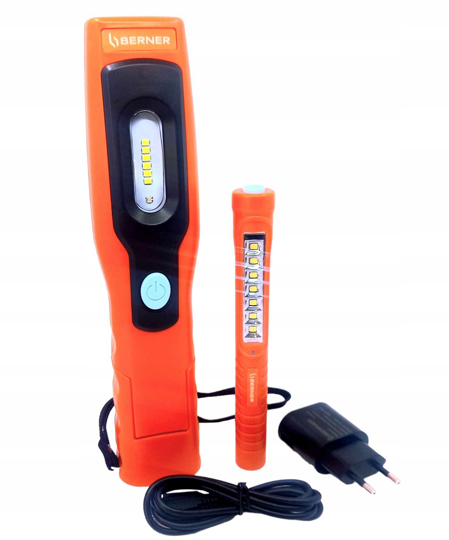 Berner Lampka Latarka Pen Light Pocket Lux Led Zestaw