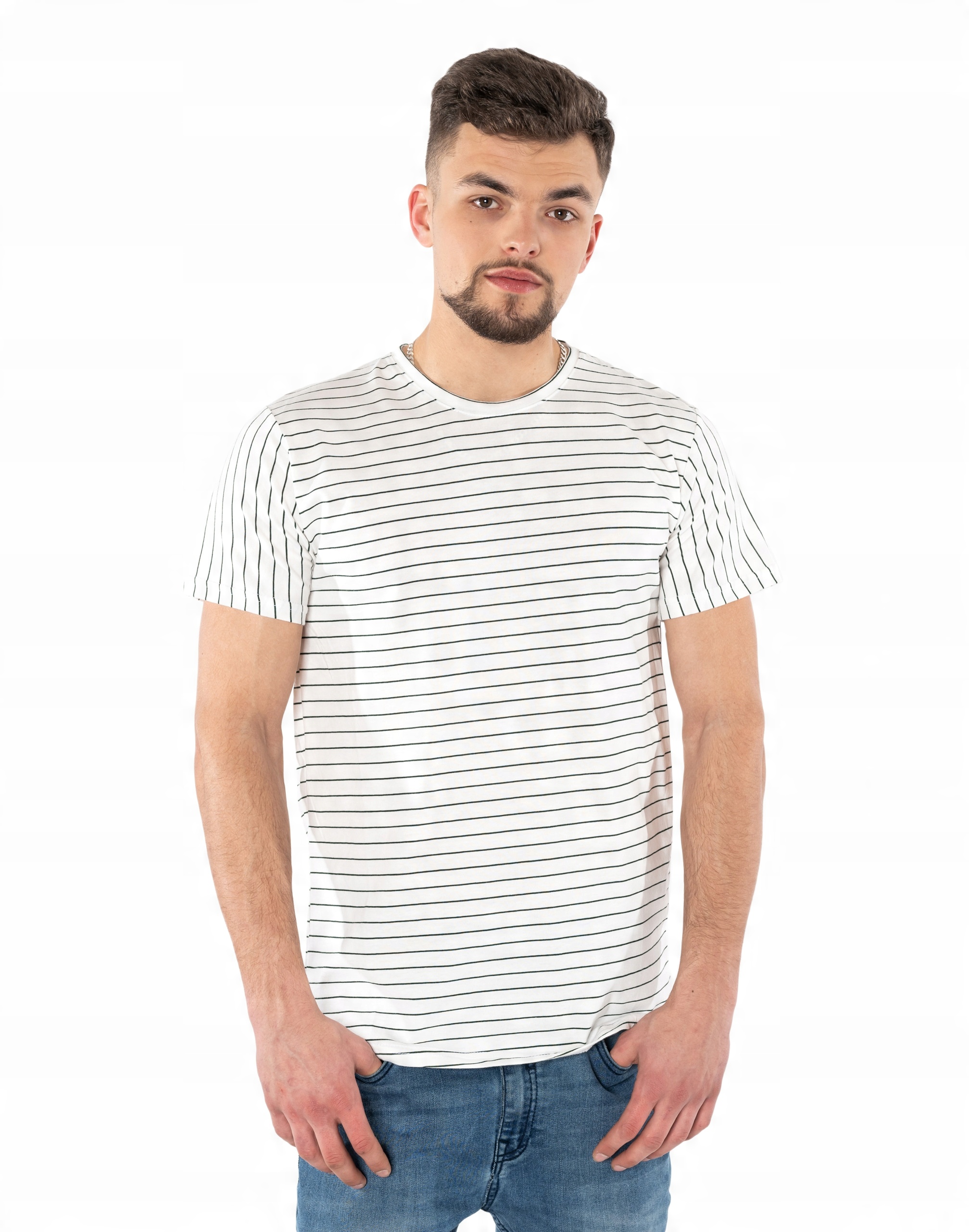 

Koszulka Podkoszulek Tshirt Męski Shirt KM27-1 r M