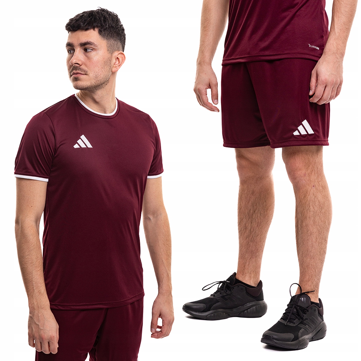 Strój Sportowy Męski adidas Entrada 26 Komplet Koszulka Spodenki roz. S