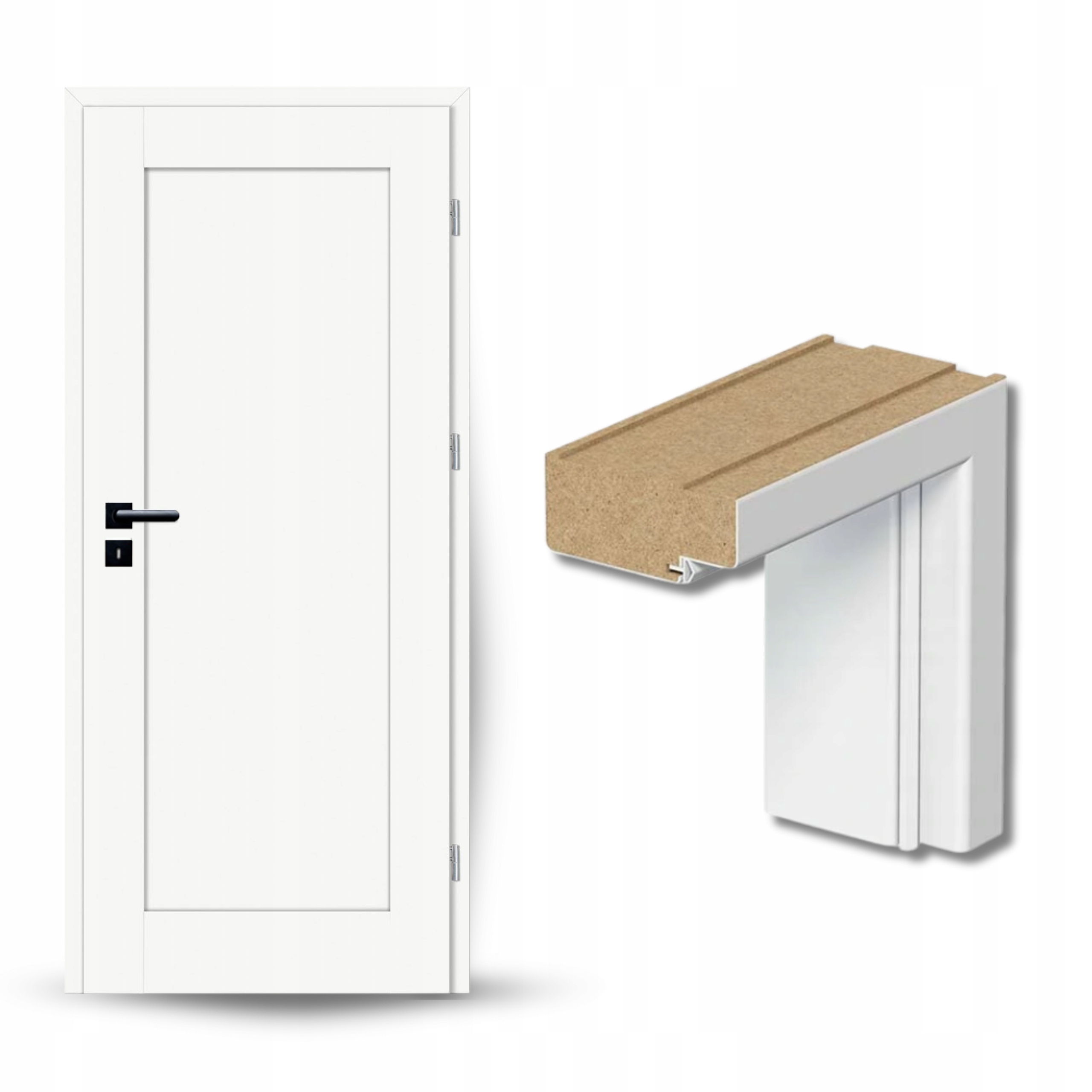 Interiérové dveře Irys s zárubní jsou pevné ihned