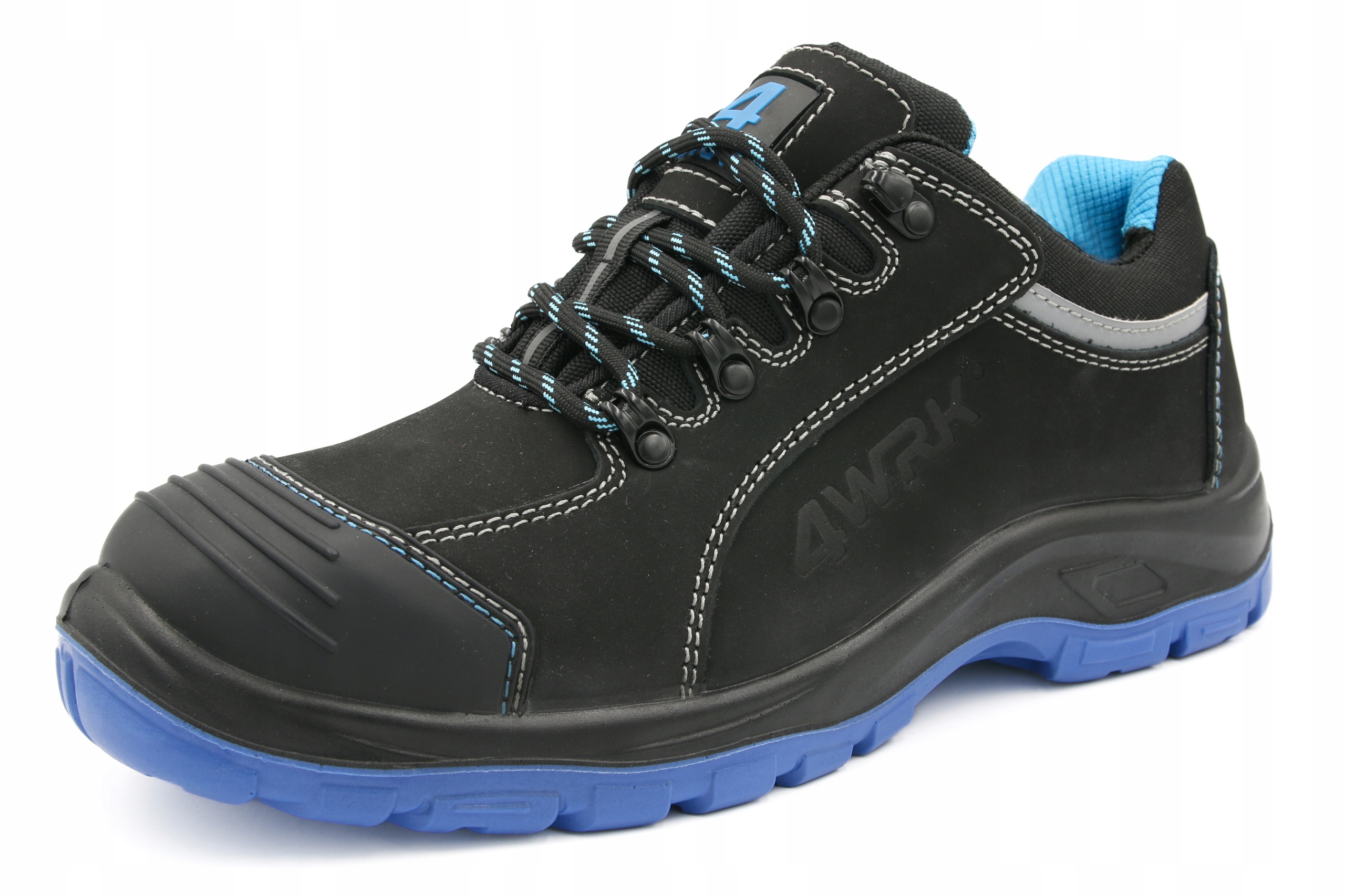 PÓŁBUT BUTY ROBOCZE MĘSKIE BHP S3 SR OCHRONNE STALOWY PODNOSEK R.47 Marka 4WRK