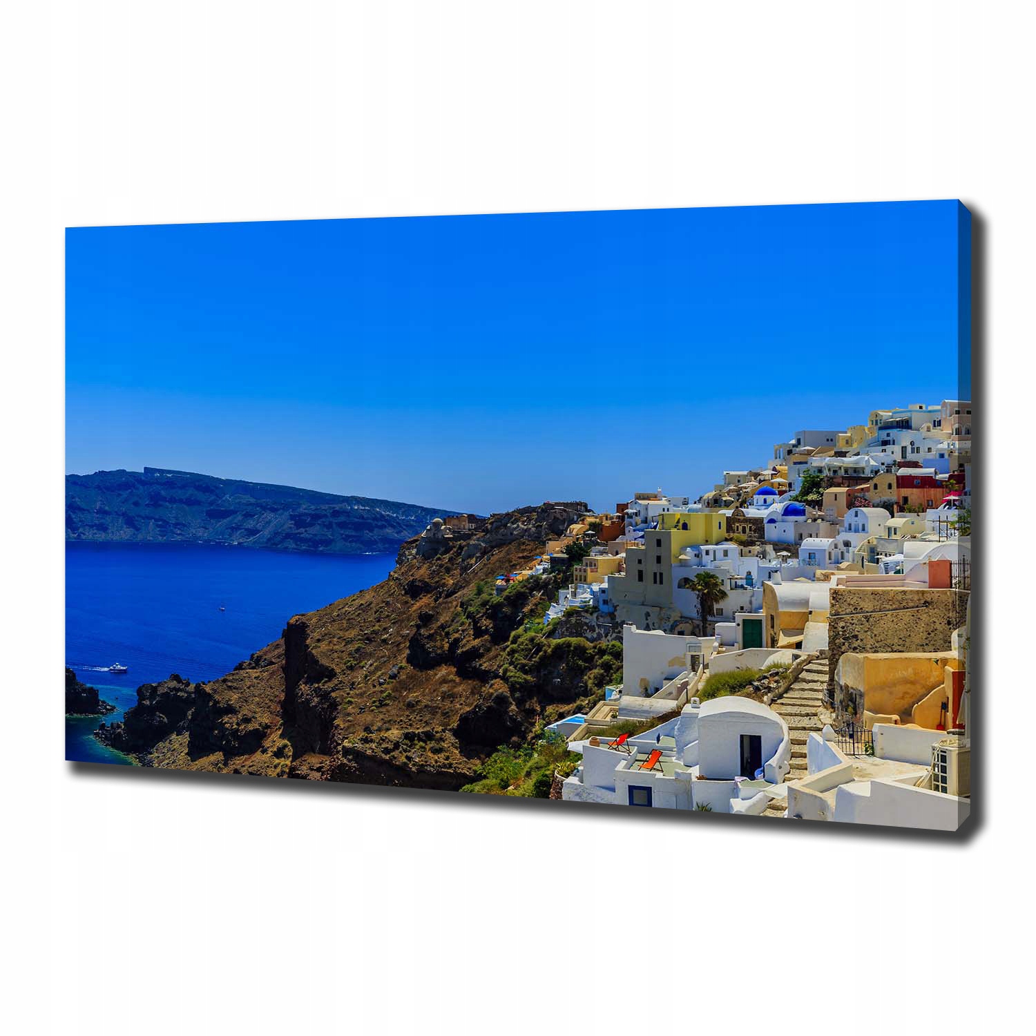 

Foto obraz na płótnie Santoryn Grecja 100x70 cm
