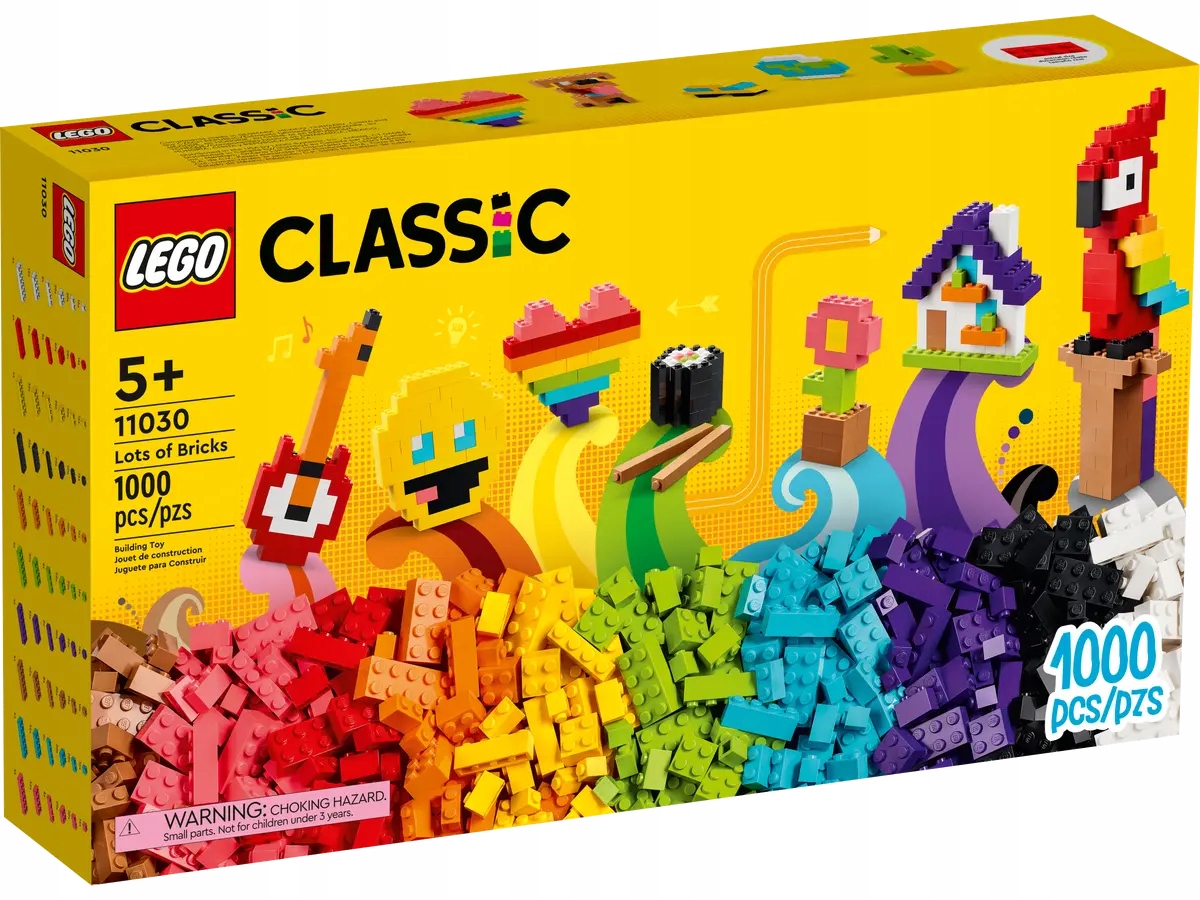 

Lego Classic 11030 Sterta Klocków Klocki 1000 szt.