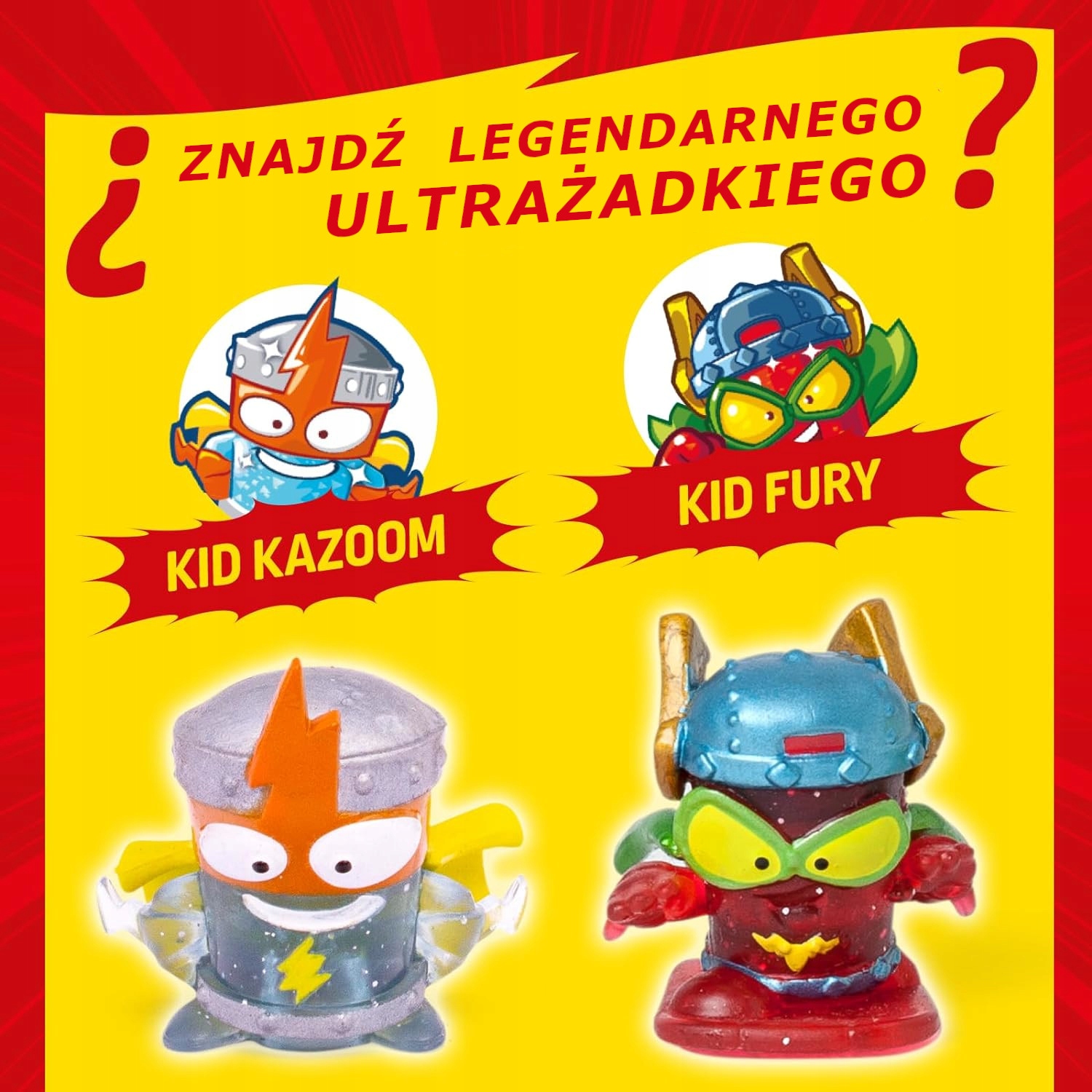 SUPERTHINGS Legends - Mystery Bag - 1 SASZETKA seria 1-9 - SUPER ZINGS Typ figurka