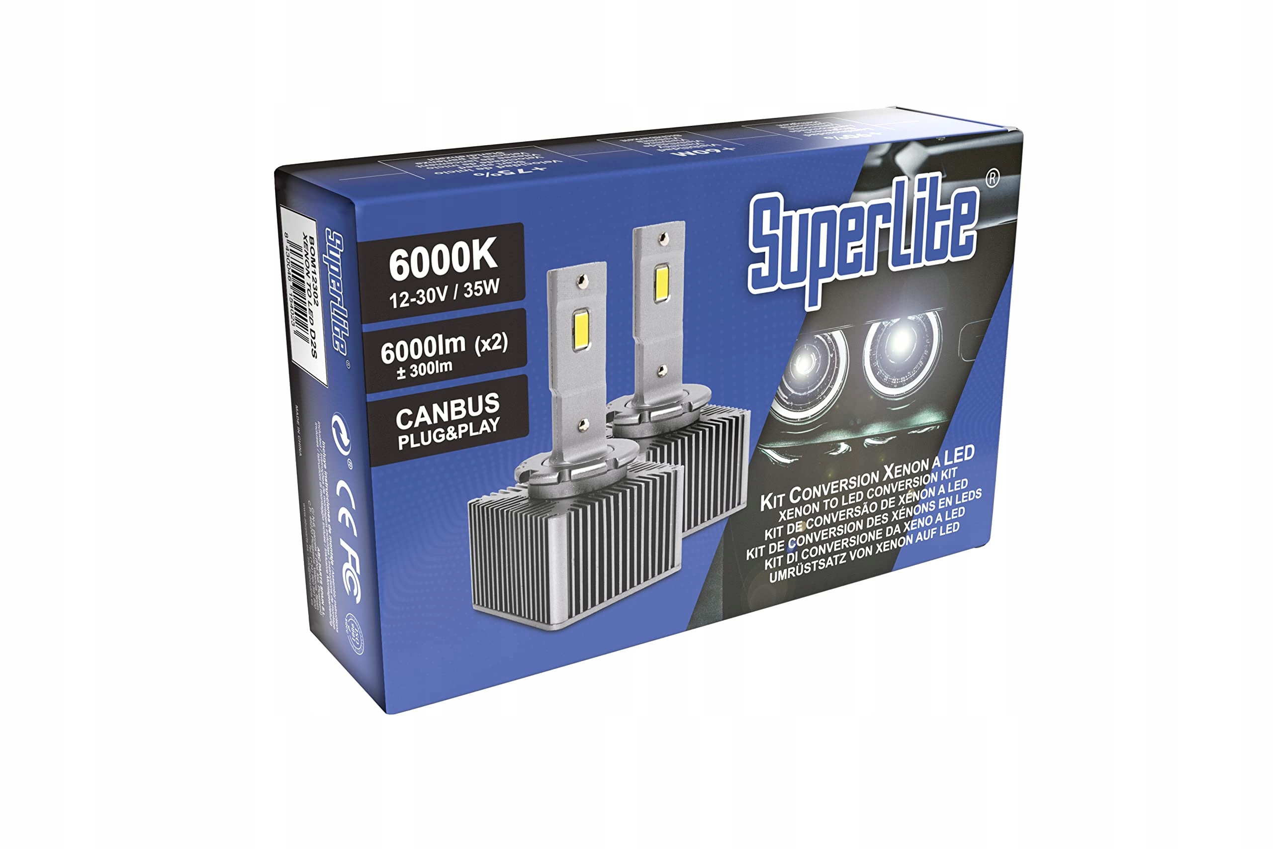 Zestaw do konwersji Xenon na Led D2S Canbus Plug