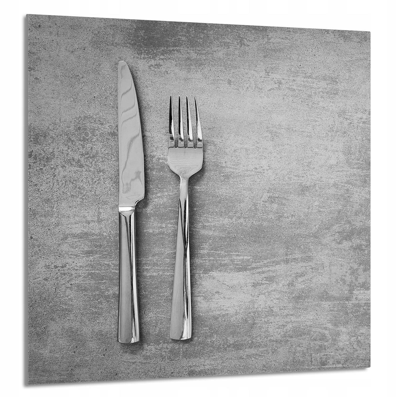 Skleněný Panel Do Kuchyně 60x65 Příbory Tvrzené Sklo