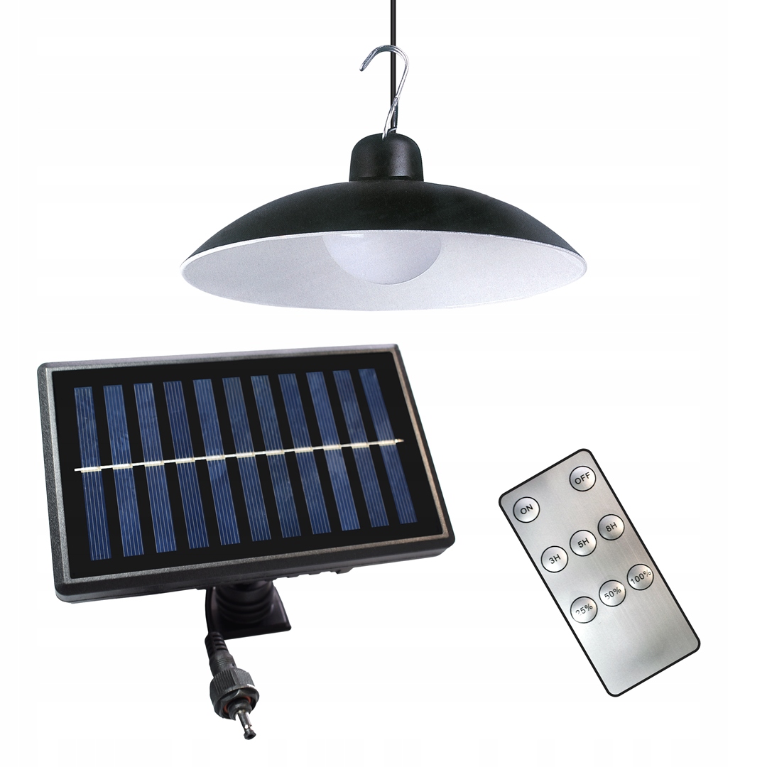 

Lampa wisząca na taras Led ogrodowa Solarna 4000K