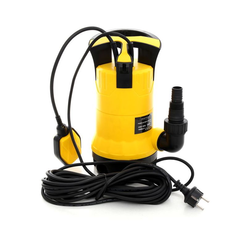 Ponorná pumpa 1650 W, vylepšená turbína 16000 l/h Kraft&Dele