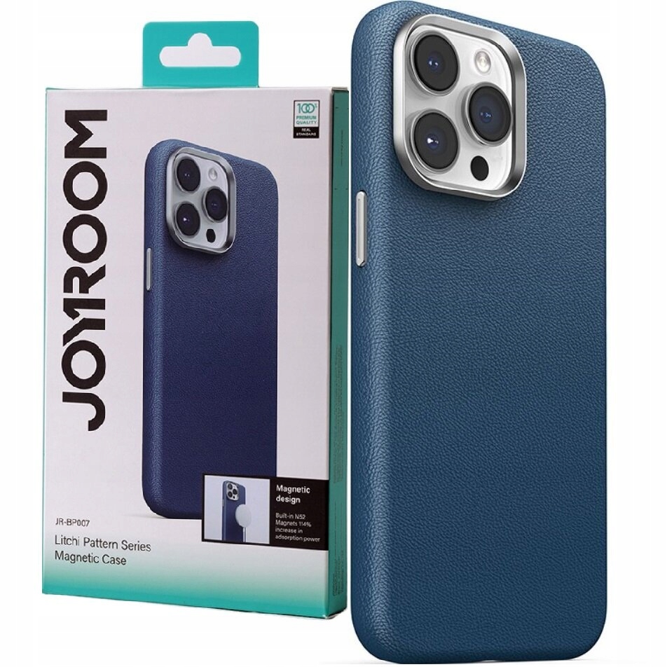 Etui magnetyczne Joyroom Jr- BP007 iPhone 15 (granatowe) Joyroom