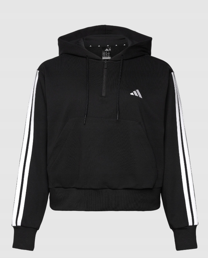 adidas Bluza damska czarna z kapturem W 3S Ft Qzhd In r. 2 XL