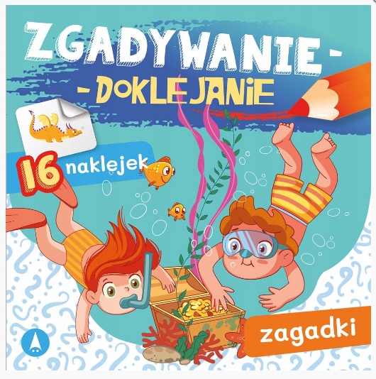 

Zgadywanie-doklejanie. Zagadki Skrzat skarb