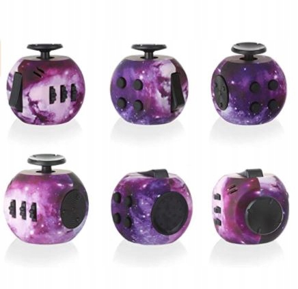 FIDGET Toy CUBE KOSTKA ANTYSTRESOWA Galaktyka Rodzaj Fidget Spinner