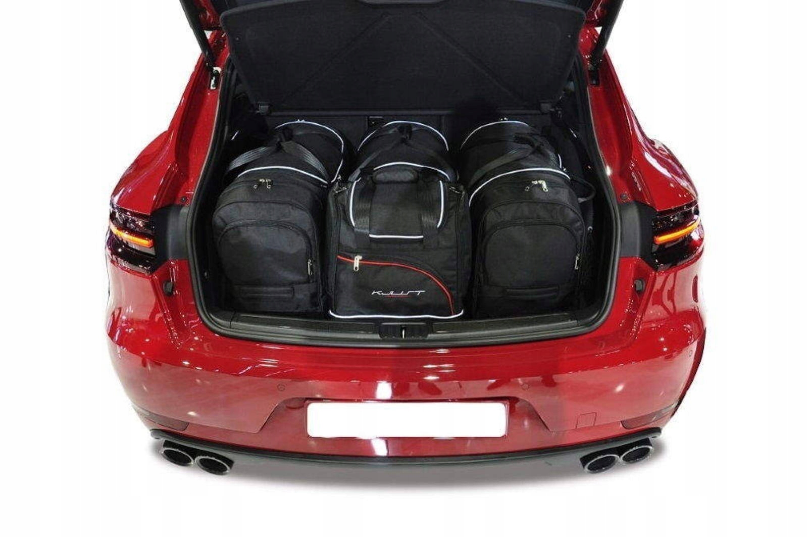J&j Automotive Sada 4ks cestovných tašiek Sport pre Porsche Macan 2013+